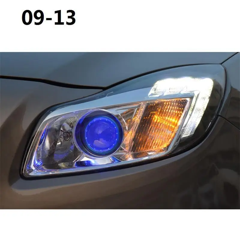 Наружные Drl дневные Neblineros Luces Para Авто Стайлинг светодиодные ходовые Автомобильные фары передние противотуманные фары 13 для Buick Regal