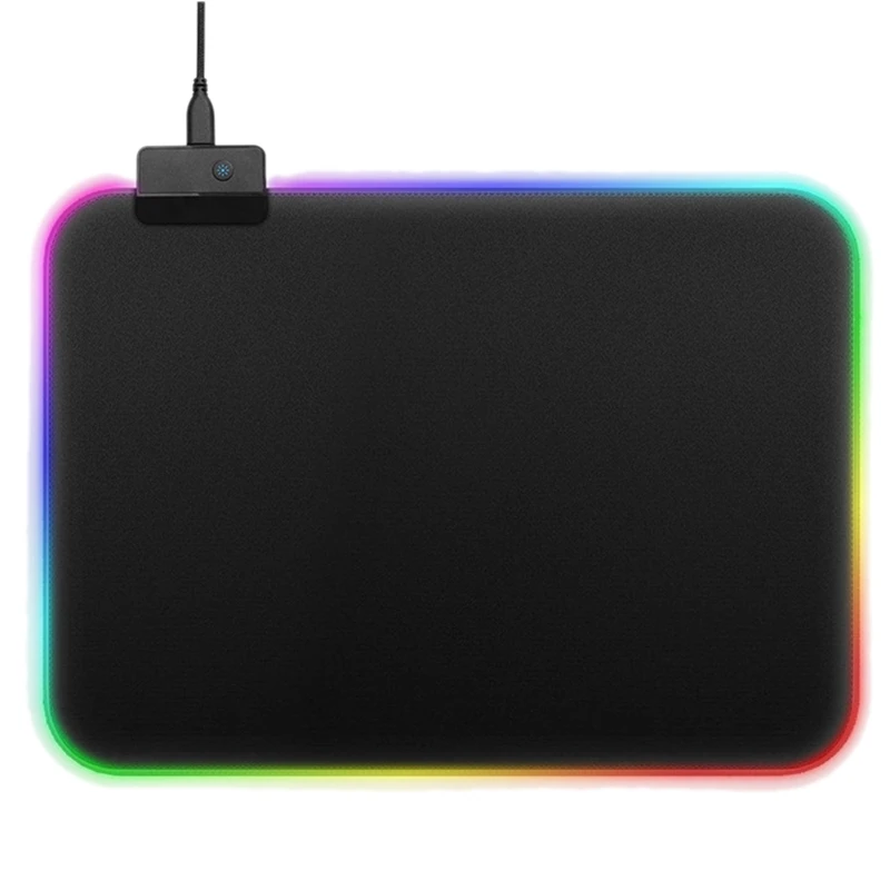 

Мышка с подсветкой Pad Нескользящие светодиодный коврик для мыши игровая мышка с подсветкой Pad подходит для игры видео игры
