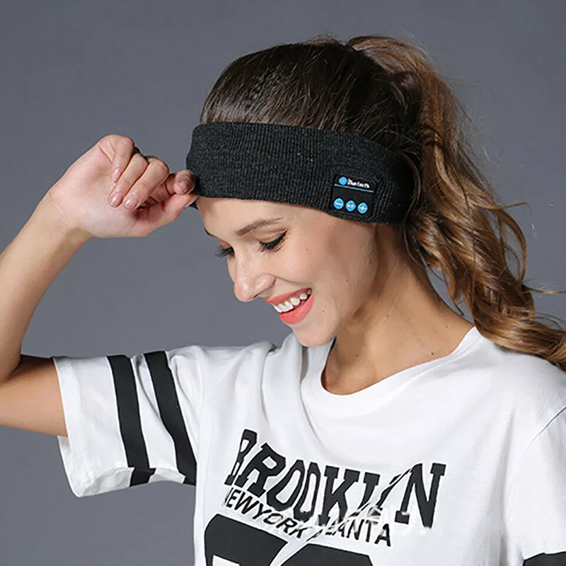 Горячая Распродажа HD музыкальная головная повязка Bluetooth Головной убор