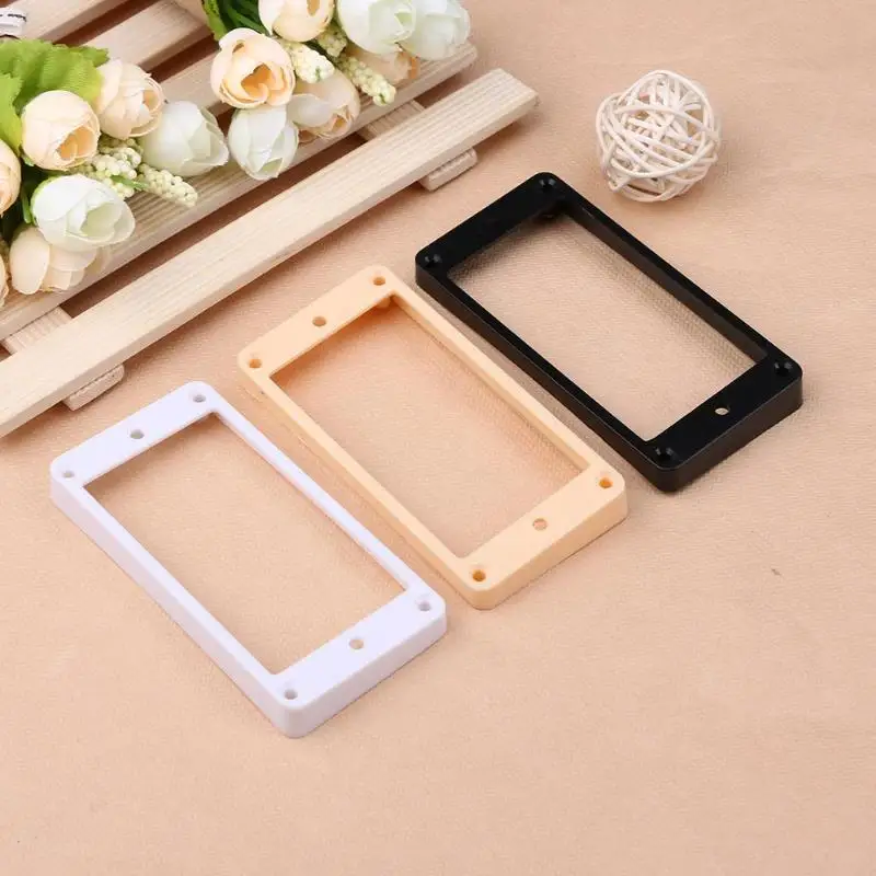 2 шт. гитары изогнутые пластиковые хамбакеров держатель рамок крепления кольца