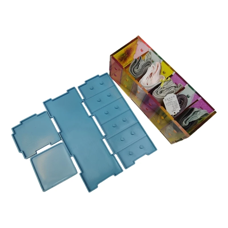 

1 Set Domino Box Epoxy Resin Mold Storage Case Silicone Mould DIY Crafts Jewelry Container Home Decoration Casting Mold M7DD