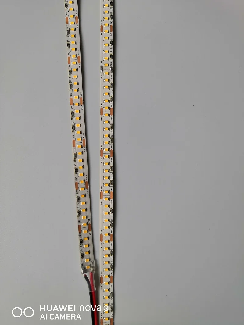 [Seven Neon] 5 м 2216 SMD Светодиодная лента 8 мм PCB DC24V 240 светодиодный/м 19,2 Вт Светодиодная лента CRI> 90 7-10LM Micro 2216 светодиодный гибкий свет