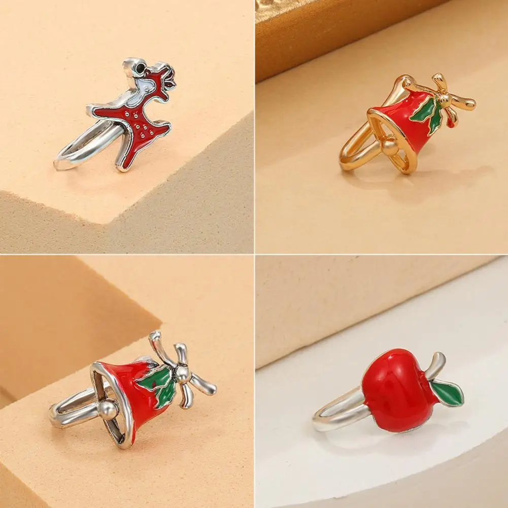 

Lady Stylish Cute Delicate Nose Cuff Women Nose Ring Elk for Daily Wear