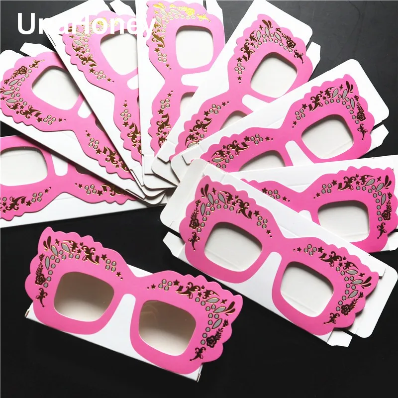 Специальный картонный ящик оптовая продажа коробки для накладных ресниц