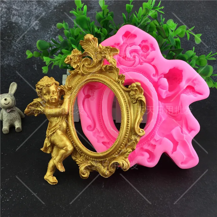 

1Pcs Frame Fondant Silicone Mold Cake Mould Fondant Mold Cupcake Jelly Candy Chocolate Cake Decorating Tools