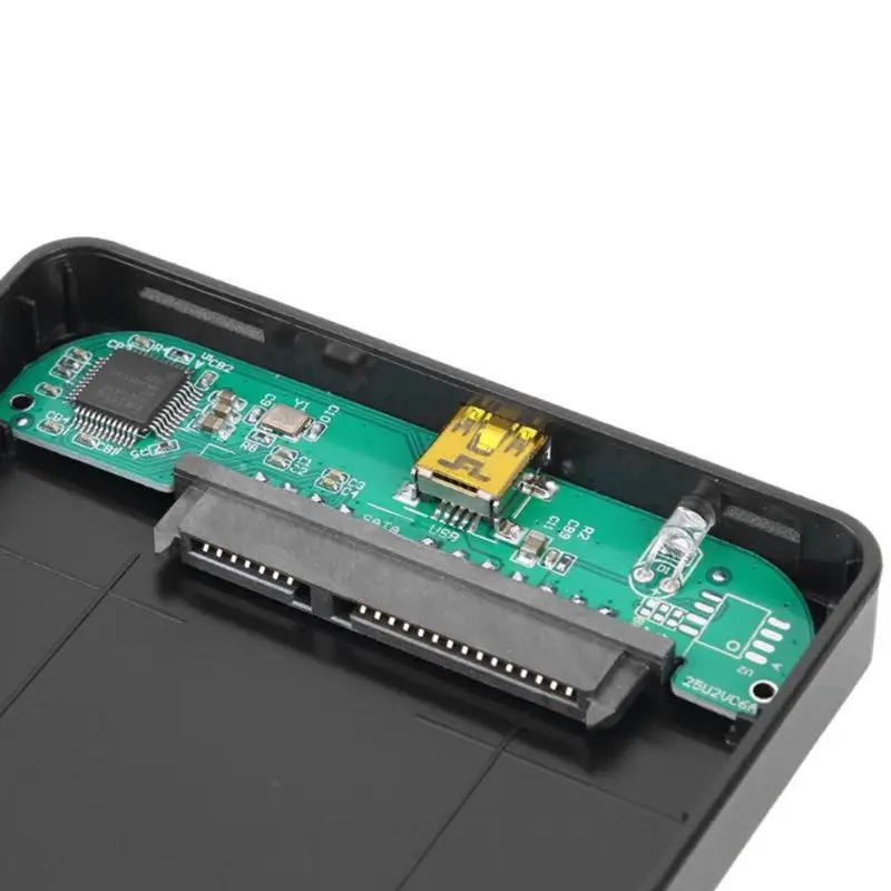 2 5 дюймов HDD SSD чехол Sata к USB 3 0/2 0 жесткий диск коробка корпус адаптер 83XB |