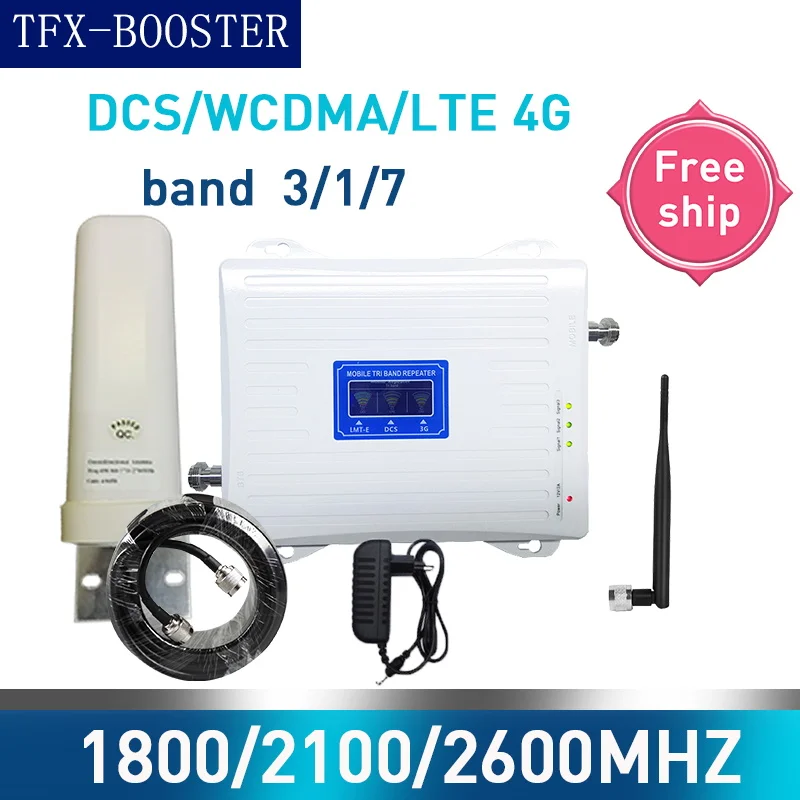 TFX-BOOSTER трехдиапазонный мобильный сотовый усилитель gsm ретранслятор 3G 4G Мобильный