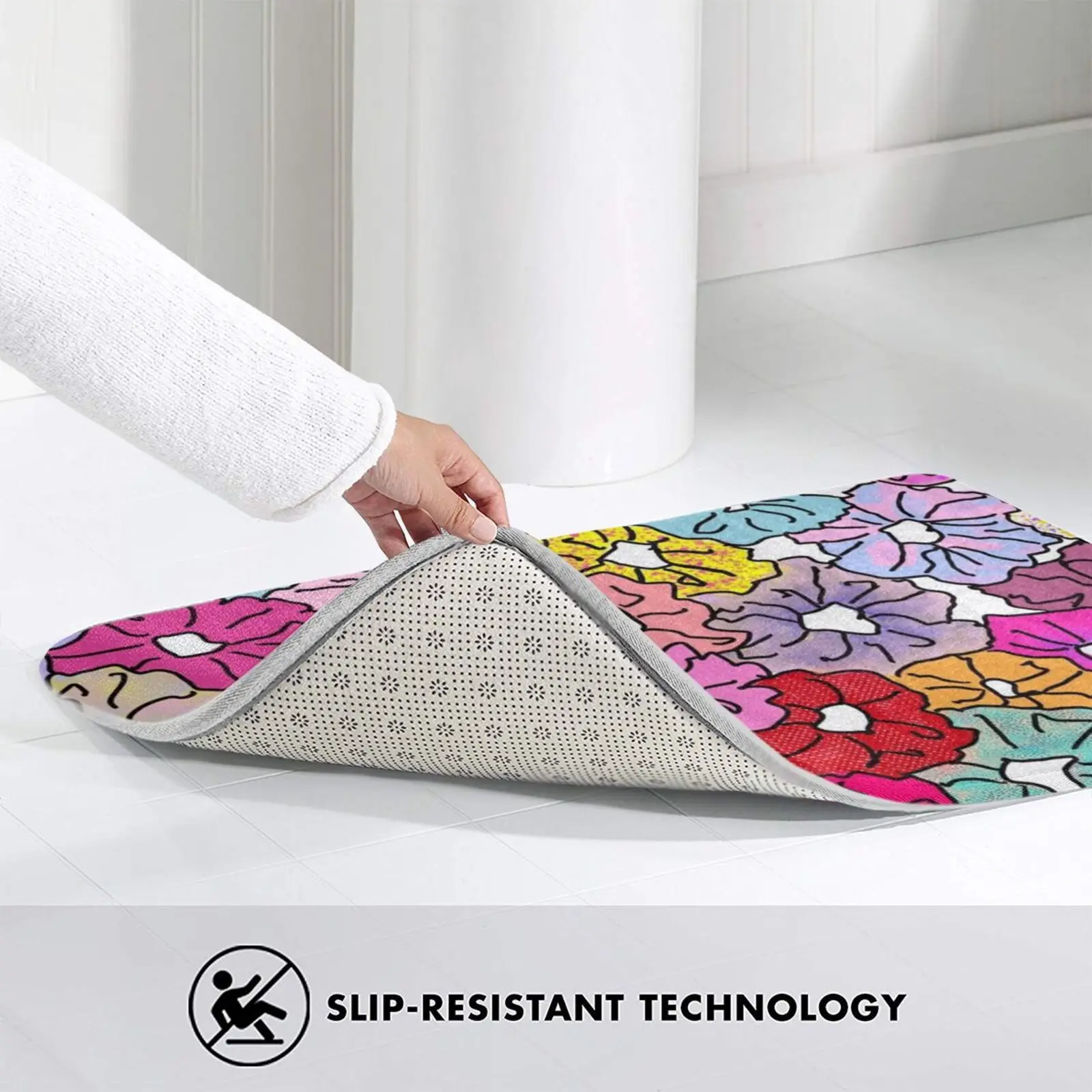 Цветочный/скрапбуй рюкзак и другие предметы коврик подушка Мягкий Нескользящий