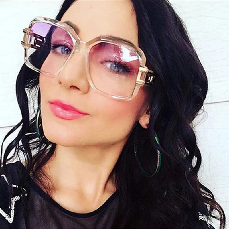 2018 Высокое качество Новые женские квадратные солнцезащитные очки негабаритные