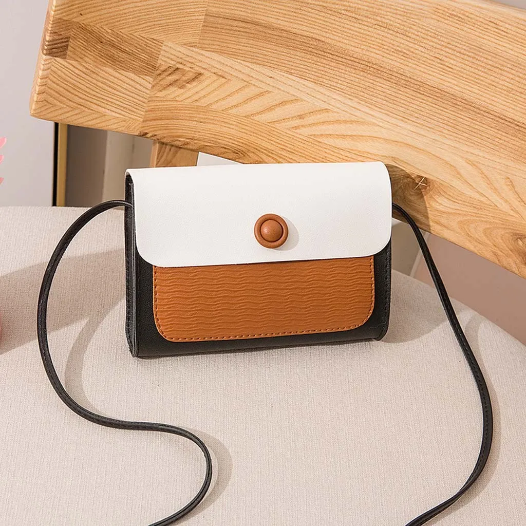 Мини кожаные сумки через плечо для женщин 2019 Модные женские резные маленькие