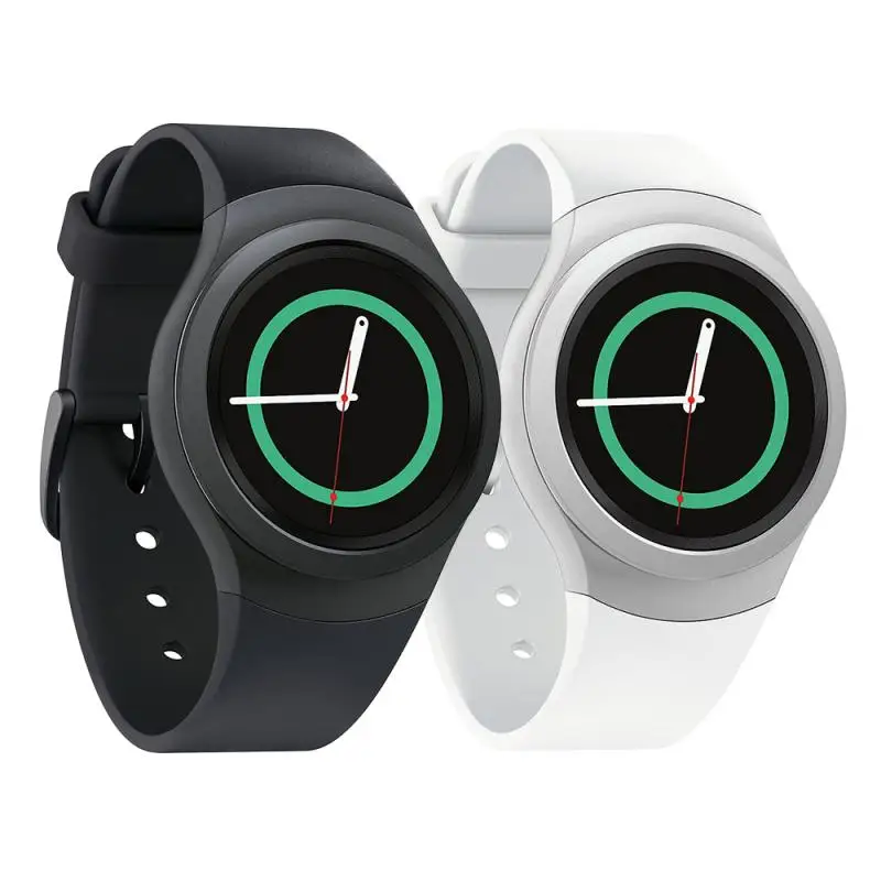 

Спортивный ремешок для часов Ремни устройства для Samsung Gear S2 SM-R720 / SM-R730 ремешок для часов Силиконовый однотонный цвет