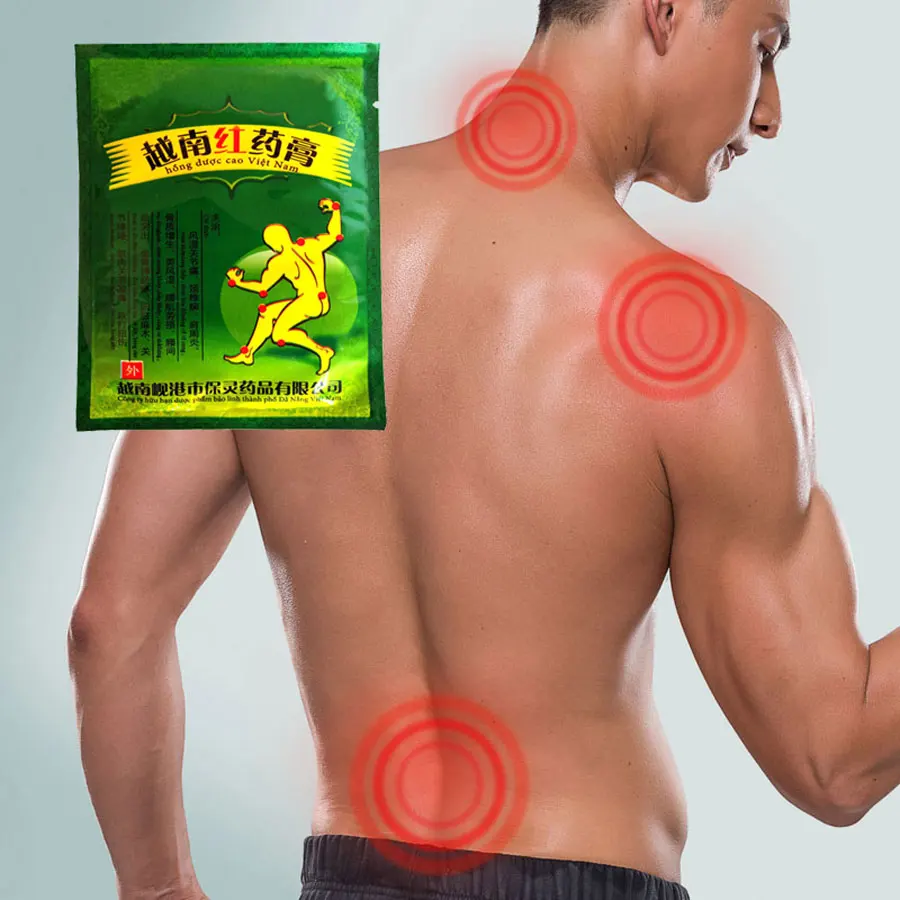 

Active Meridians Vietnam Red Tiger Joint Pain Relief Patch Rheumatoid Arthritis Lumbar Cervical vertebra Plaster Analgesic 8Pcs/