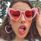 Женские солнцезащитные очки кошачий глаз, в стиле ретро