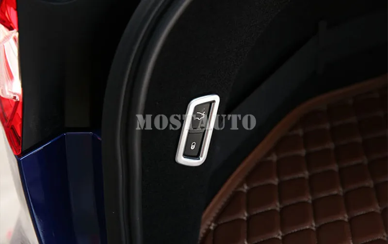 Для Maserati Levante ABS внутренняя Задний багажник переключатель рамки накладка 2016 2021 1