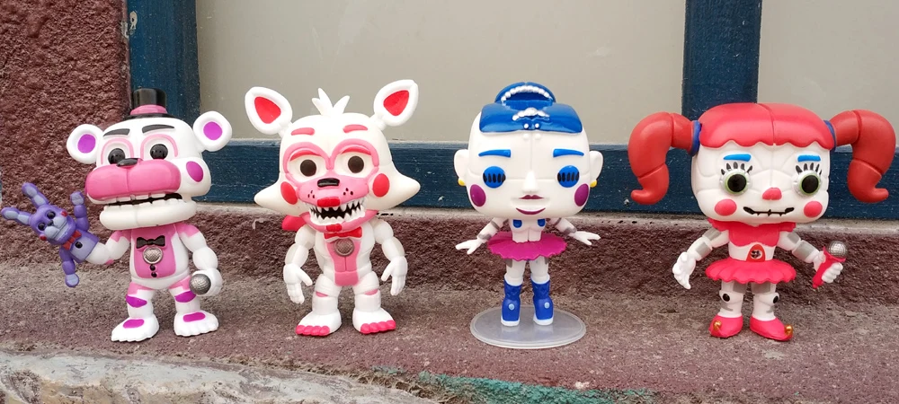 10 шт. Five Nights At Freddy's Toys ПВХ Фигурки FNAF Бонни и Чика Фокси Funtime Фредди фазмедведь кукла кошмар медведь куклы