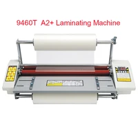 9460T  A2+ Paper Laminating Machine English Version Four Roller Cold Hot Laminator Rolling Machine film photo Laminating Machine