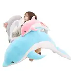 Гигантская плюшевая мягкая плюшевая подушка Дельфин с морскими животными, подушка, признание на День святого Валентина, подарок для девушки на день рождения