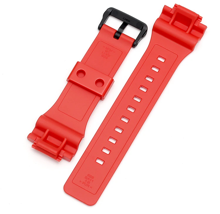 

Watch accessories/AQ AQ - S810WC - 4 - S810W resin strap shiny red