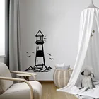 Наклейки на стену с изображением мультяшного маяков, водонепроницаемые наклейки для детской комнаты, декоративные аксессуары для украшения, фрески
