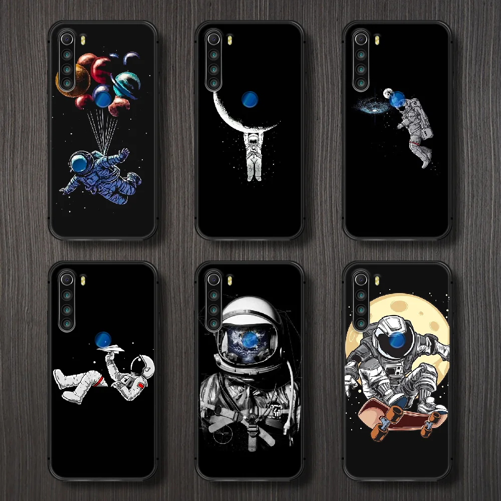 Чехол для телефона с изображением астронавта космоса Луны Галактики XIAOMI Redmi 7a 8a S2