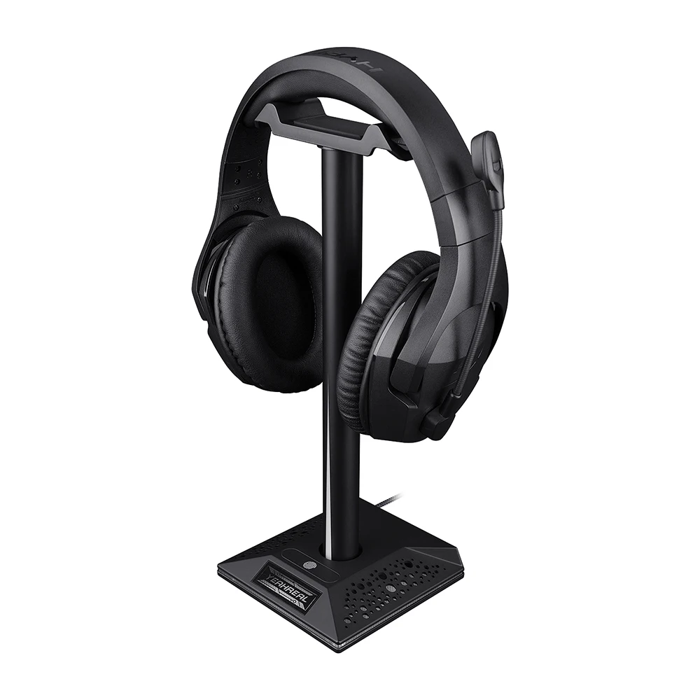 RGB Head-mounted Headset Bracket Detachable Holder with 9 Kinds of Lighting Modes 2 USB2.0 Expansion Ports | Электроника