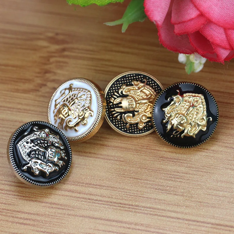 Пуговицы для шитья одежды сделай сам цинковый сплав металл Винтаж