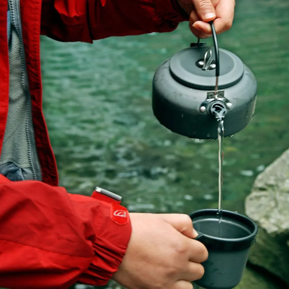

For ALOCS Outdoor Kettle Camping Kettle Teapot