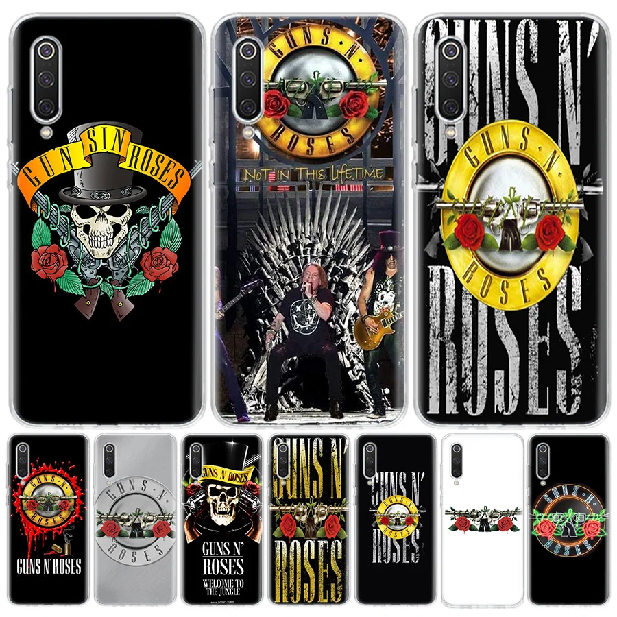 Чехол Guns N roses Good Time для телефона Xiaomi Mi 11 9 8 A3 A2 A1 CC9 E 9T 10T Note 10 Lite F2 Pro F3 X3 6X 5X F1|Бамперы| |