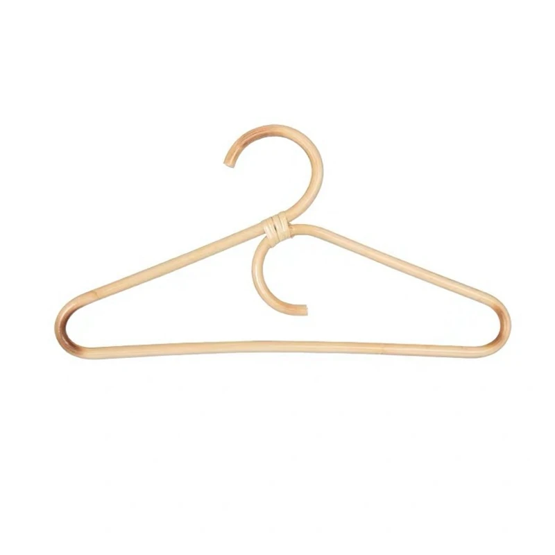 

Clothes Rack Handmade Design Natural Bamboo Rattan Art Decoration Children's Clothes Rack In Cloakroom