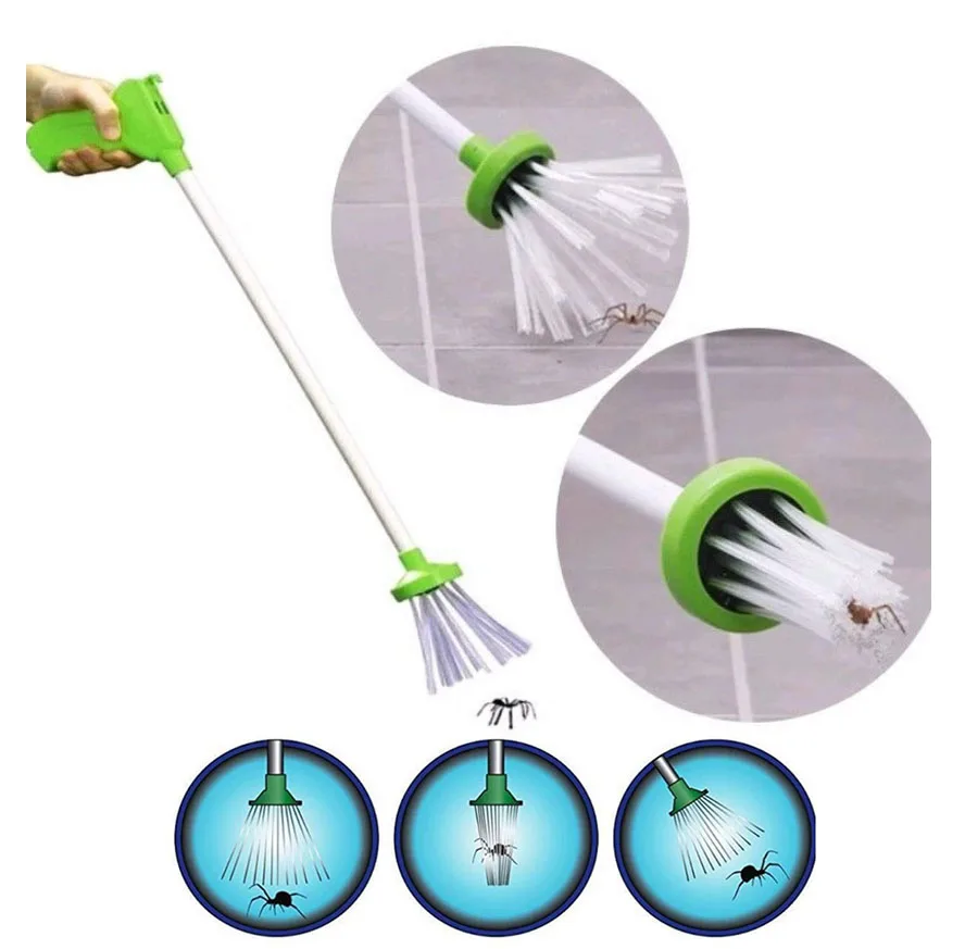 

Critter Catcher Hand-held Insect Catching Spider Trap Artifact Insect Grabber Travel Friendly Humane Trap Centipede
