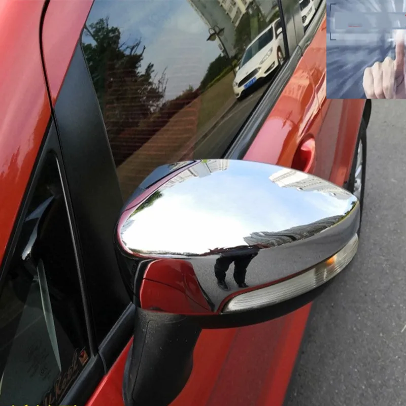 

For Ford Ecosport 2013-2017 Door Side Wing Rearview Mirror Replace original Protector Cover Trim Car Styling