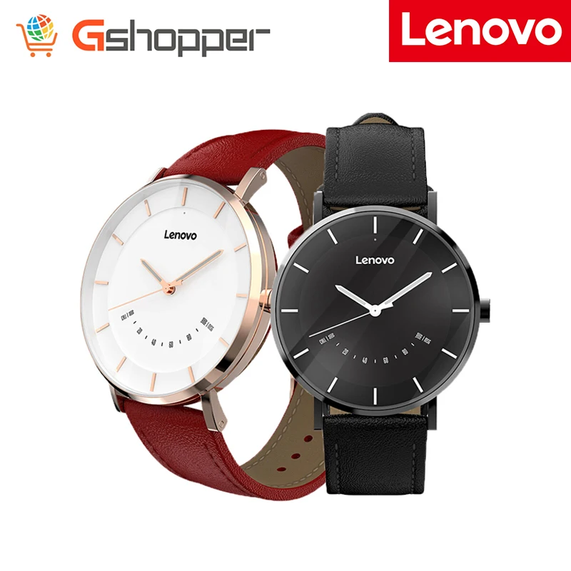 Lenovo Watch S Модные кварцевые умные часы фитнес-трекер интеллектуальное напоминание 50 м водонепроницаемый длинный аккумулятор бизнес досуг