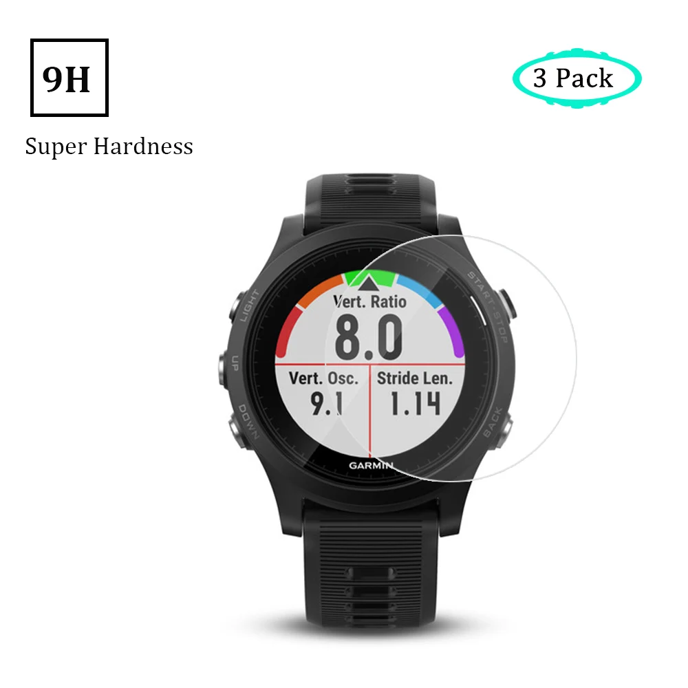 Ультратонкая твердость 9H ONGHSD 3 упаковки для Garmin Forerunner 935 защита экрана закаленное