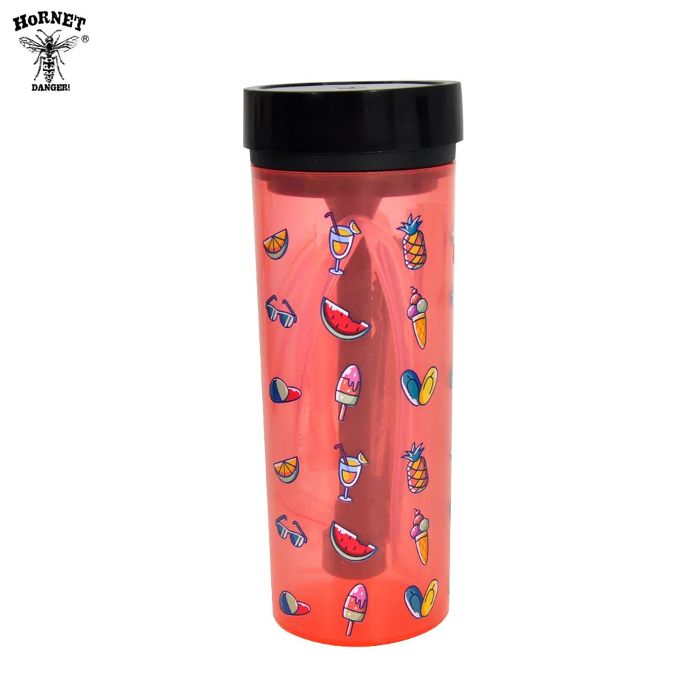 HORNET акриловый портативный кальян легкий Outdoo мини бутылочный пластиковая чашка