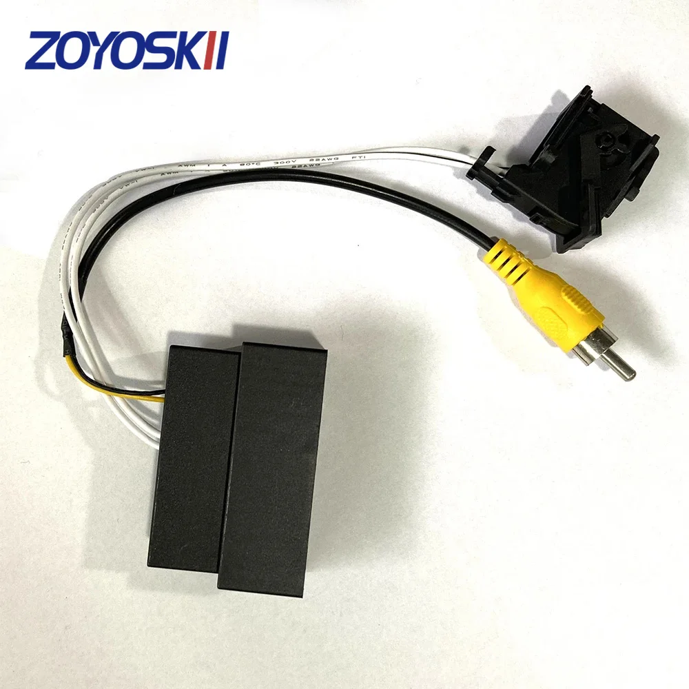 ZOYOSKII rearview camera adapter wire for Ford Focus 3 car stereo radio android player support car original back camera