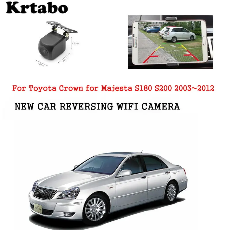 

Автомобильная Беспроводная задняя камера для Toyota Crown для Majesta S180 S200 2003 ~ 2012 Автомобильная NighHD cam CCD ночного видения Водонепроницаемая высокое ...