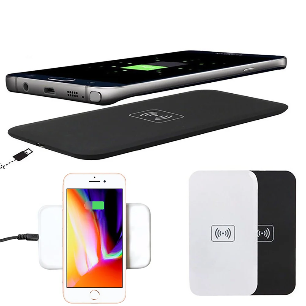 wireless fast charger for samsung galaxy s10 s9 s8 note 9 charging pad for iphone 12 11 pro xs max xr x 8 plus phone free global shipping