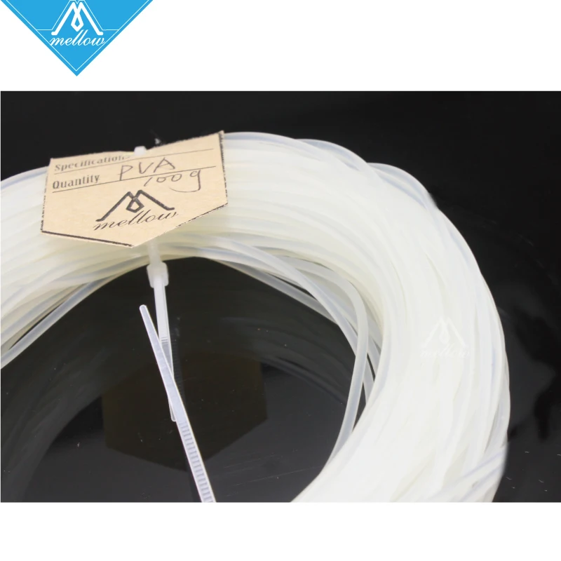 Филамент PVA для 3D принтера 100g катушка 1 75 мм 100 г Makerbot Reprap UP Afinia Flash Forge и всех FDM