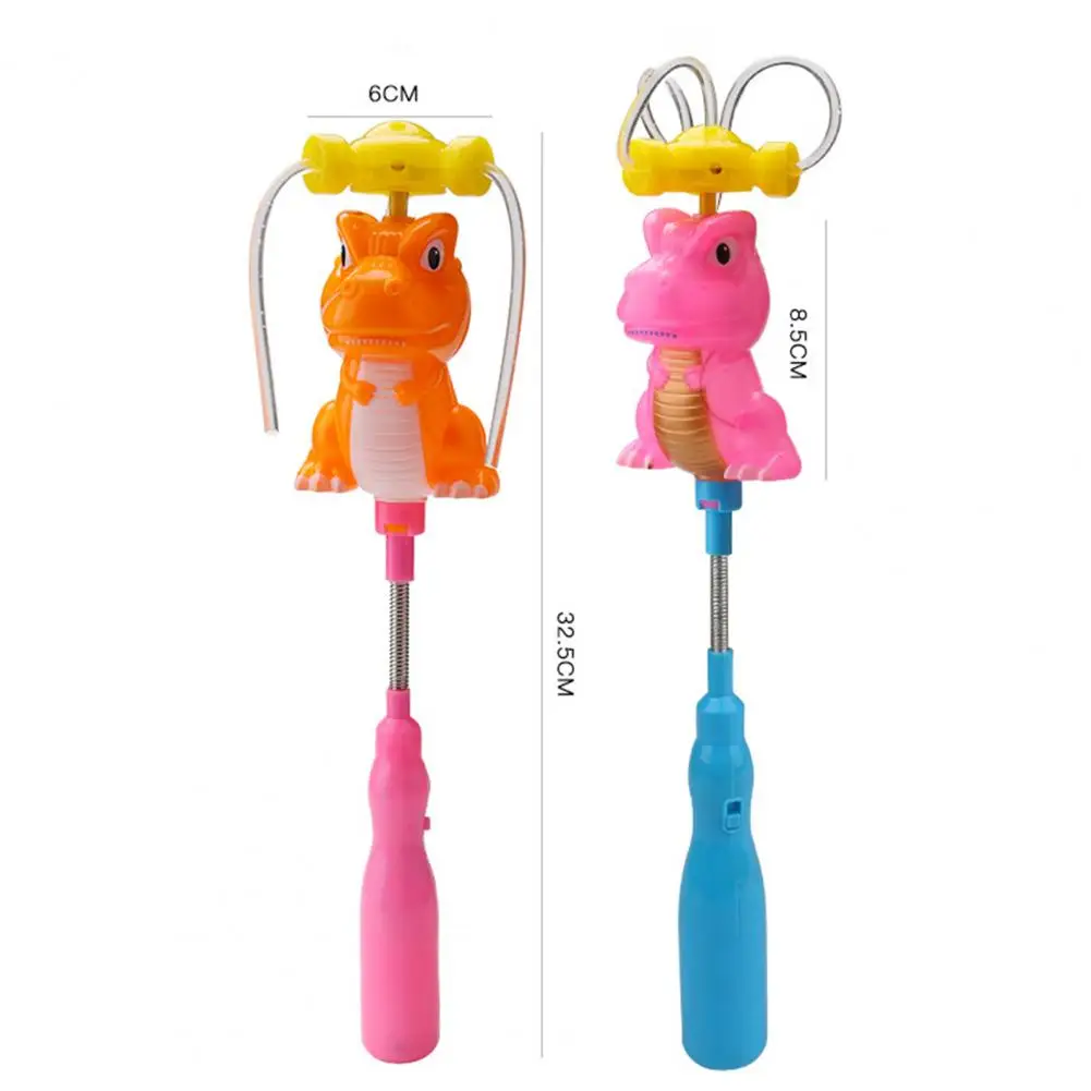 

Kid Windmill Stick Crocodile Shape Dynamic Music Colorful Kid Rotating Glowing Windmill Stick for Gift