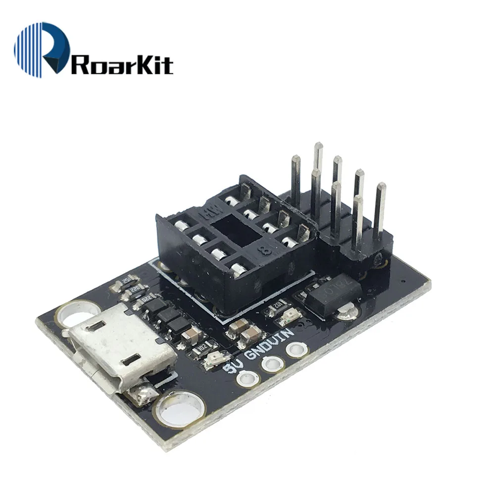 Подключаемая макетная плата для ATtiny13A/ATtiny25/ATtiny45/ATtiny85 редактор программирования