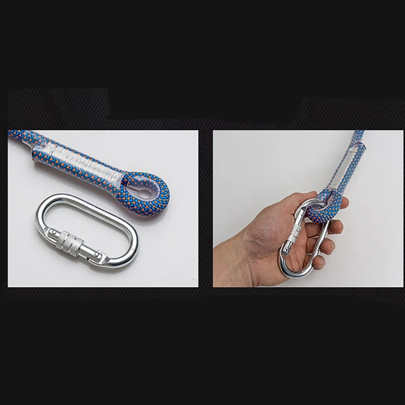 

New Sale Static Outdoor Rock Climbing Rope Fire Escape Safety Rappelling Rope