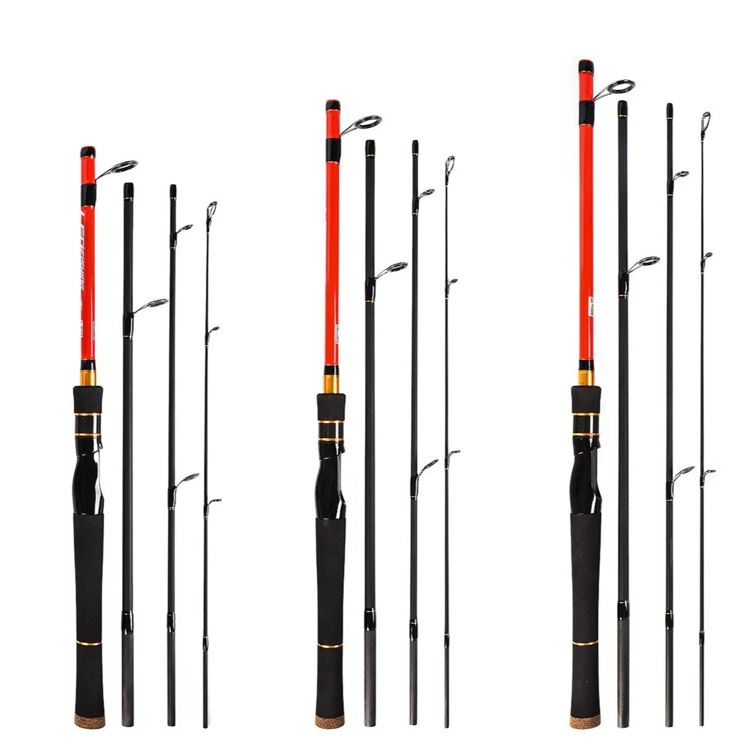 

2021 New Lure Carbon Fiber Ultralight Winter Fishing Rod Spinning Portable XH 1.8-2.1m Carp Tackle Casting Fishing Rod And Reel