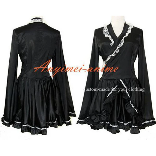

Sexy Sissy Maid Dress Satin Dress Uniform Cosplay Costume Tailor-made[CK1151]