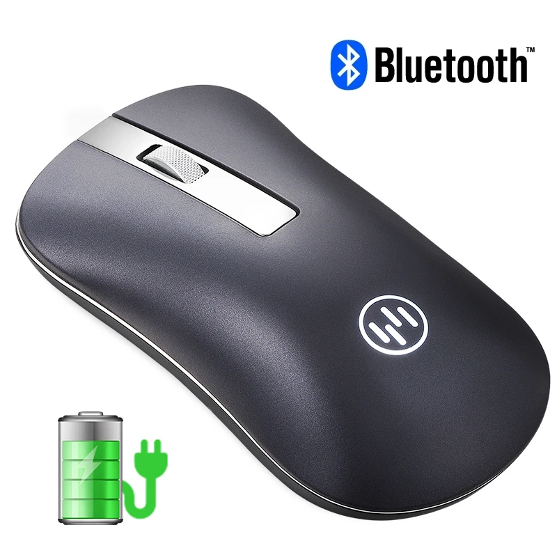 Перезаряжаемая беспроводная мышь Bluetooth компьютерная мышь беспроводная эргономичная Бесшумная компьютерная мышь Mause Mini USB оптическая мышь для ноутбука