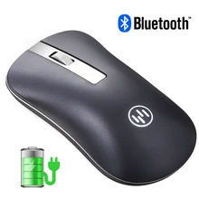 Перезаряжаемая беспроводная мышь Bluetooth компьютерная мышь беспроводная эргономичная Бесшумная компьютерная мышь Mause Mini USB оптическая мышь для ноутбука