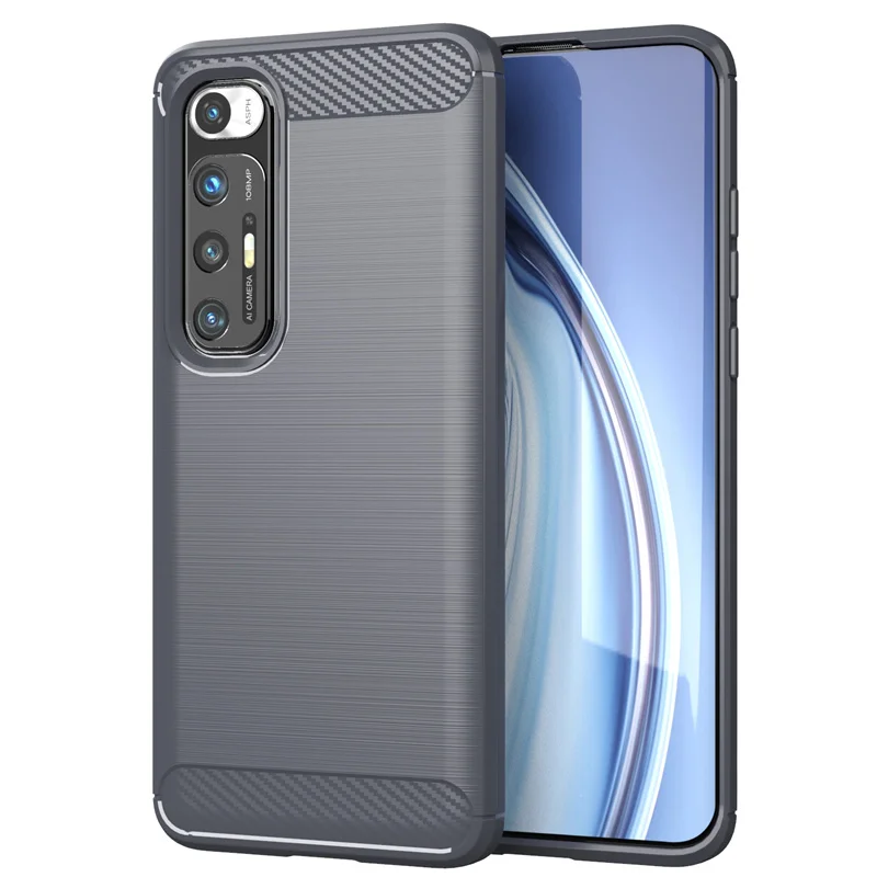 For Cover Xiaomi Mi 10S Case For Mi 10S Capas Silicone Rubber Shockproof Back Bumper Soft Coque TPU Cover For Mi 10S 10 S Fundas