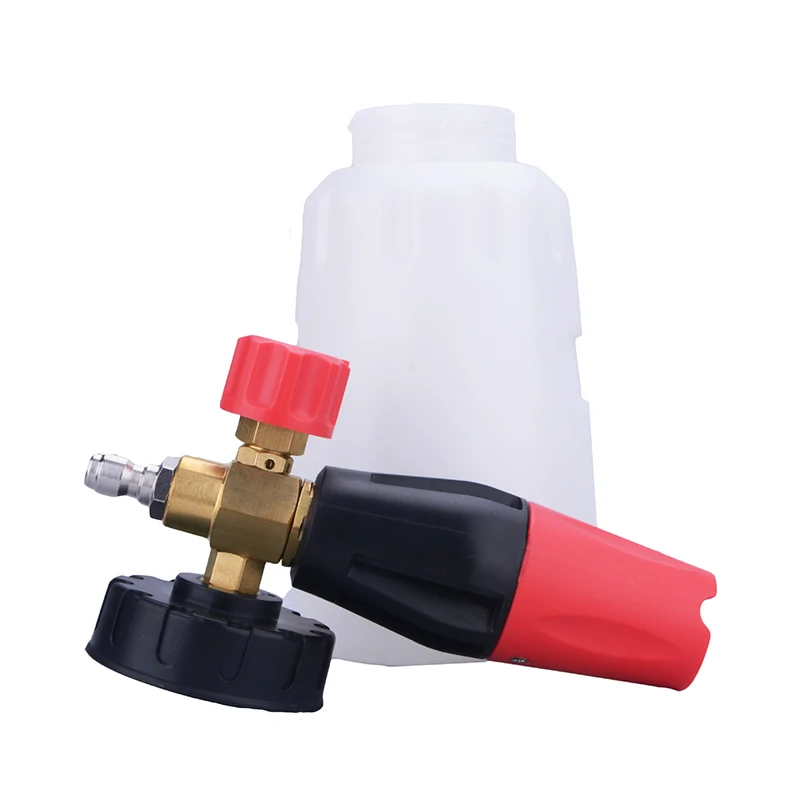 

1L High Pressure Garden Watering Gun Foamer Lance Heavy Car Clean Foam Wash Gun Nozzle For Garden Supplies Pressure Water Gun