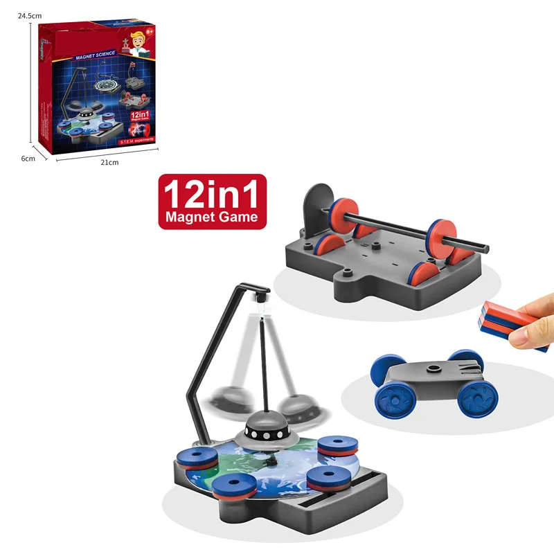 

Набор игрушек 12 в 1, на магнитной подвеске, для обучения и обучения детей