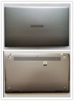 new laptop top case base lcd back cover with lcd hingebottom case for asus zenbook13 ux434iq q407i