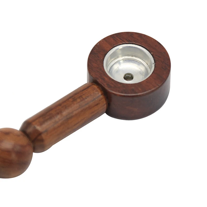 Необработанные деревянные Мини трубы вращающаяся портативная креативная